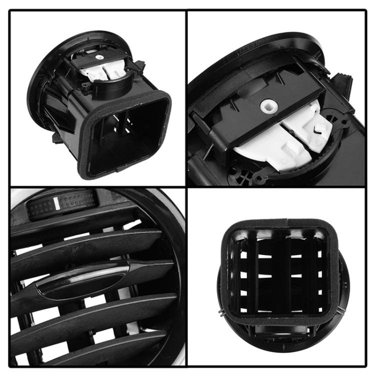 For Vauxhall Adam / Corsa D Car Air Conditioning Vents(Black) - Air Conditioning System by PMC TechLife | Online Shopping South Africa | PMC TechLife | Buy Now Pay Later Mobicred