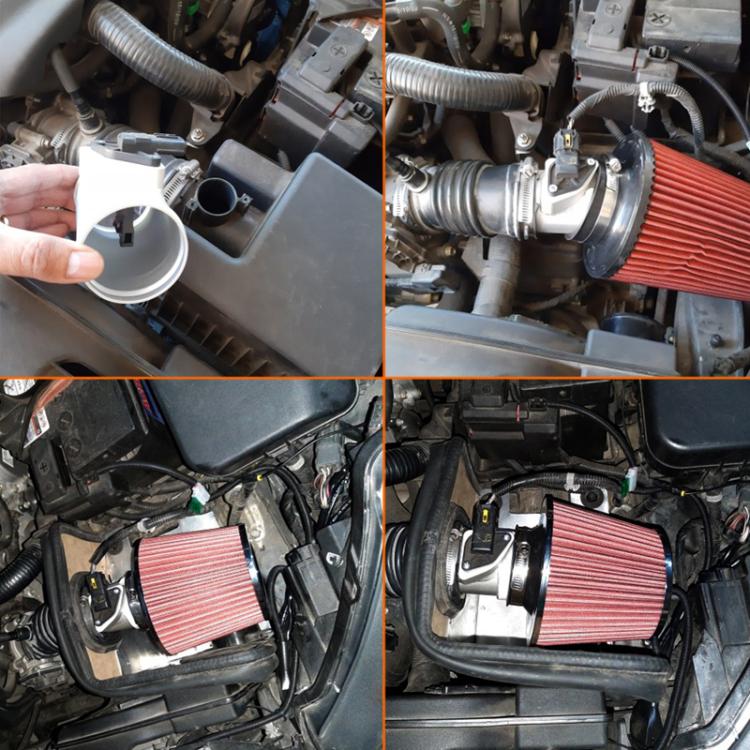 For Mazda 3 / 6 / CX-4 / Axela Car High Flow Cold Air Intake Filter, Specification: 1.5L-60-RD - Air Intake System by PMC TechLife | Online Shopping South Africa | PMC TechLife | Buy Now Pay Later Mobicred