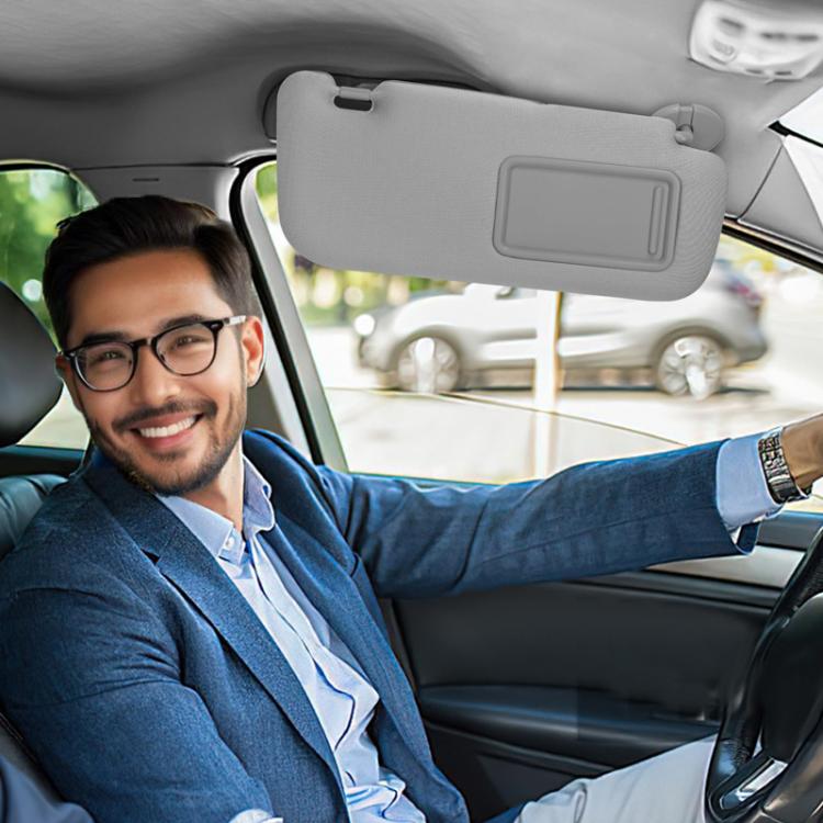 For Toyota Corolla 74320-02711-E0 Car Left Sun Visor(Gray) - Interior Mirrors by PMC TechLife | Online Shopping South Africa | PMC TechLife | Buy Now Pay Later Mobicred