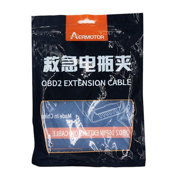 AERMOTOR Car ECU OBD2 Connector Battery Charging Clip Emergency Power Off Protector(Red Black) - Booster Cable & Clip by AERMOTOR | Online Shopping South Africa | PMC TechLife | Buy Now Pay Later Mobicred