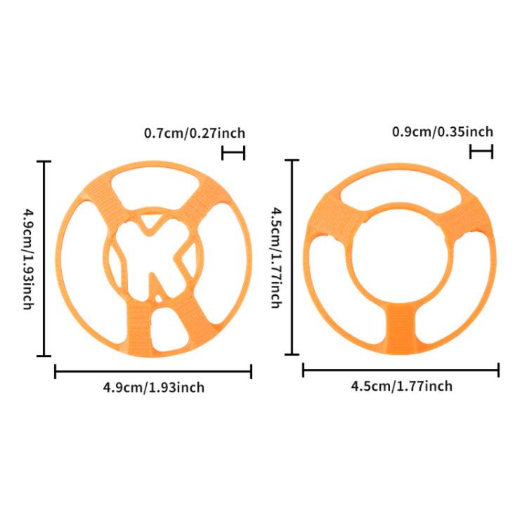 For DJI Neo CQT Drone Landing Scratch Protective Cover Prevent Finger Scratch Protective Cover Accessories, Color: Upper Orange - free shipping - PMC TechLife - Order now!