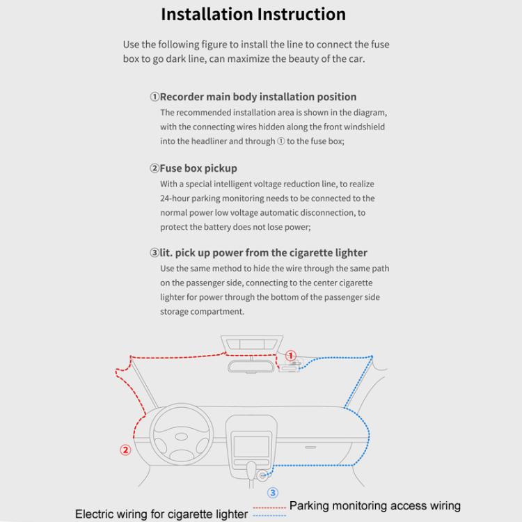 4K+1080P Driving Recorder Dual Front & Rear Recording WIFI Reversing Images(X16) - Car DVRs by PMC TechLife | Online Shopping South Africa | PMC TechLife | Buy Now Pay Later Mobicred