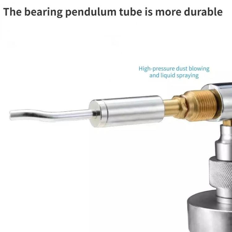 Car Interior Cleaning Tool Metal Bearing Rotating Core Accessories, Style: Short - free shipping - PMc TechLife - Order now!