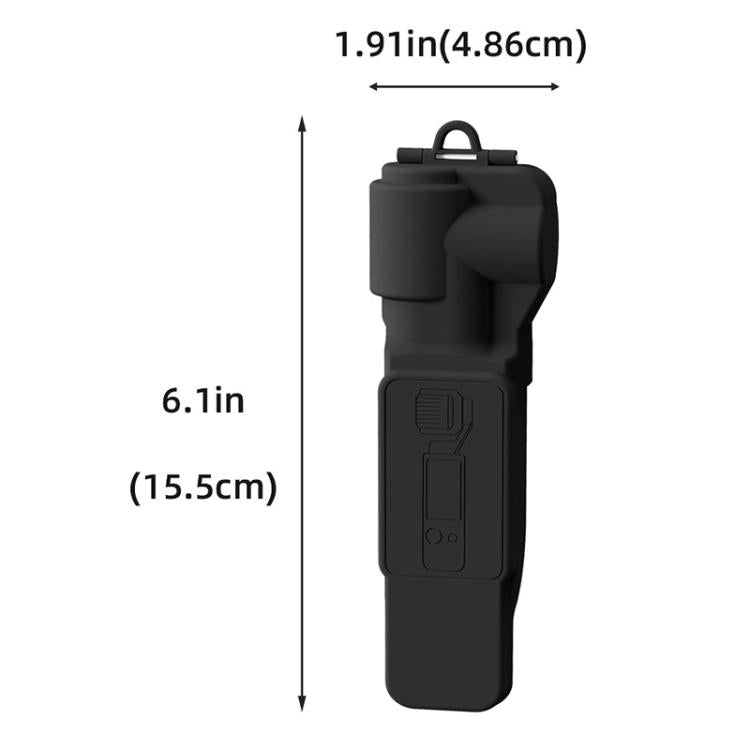 For DJI OSMO Pocket 3 BRDRC Lens Cap Camera Case Screen Protector Accessories(Blue) - free shipping - PMC TechLife - Order now!