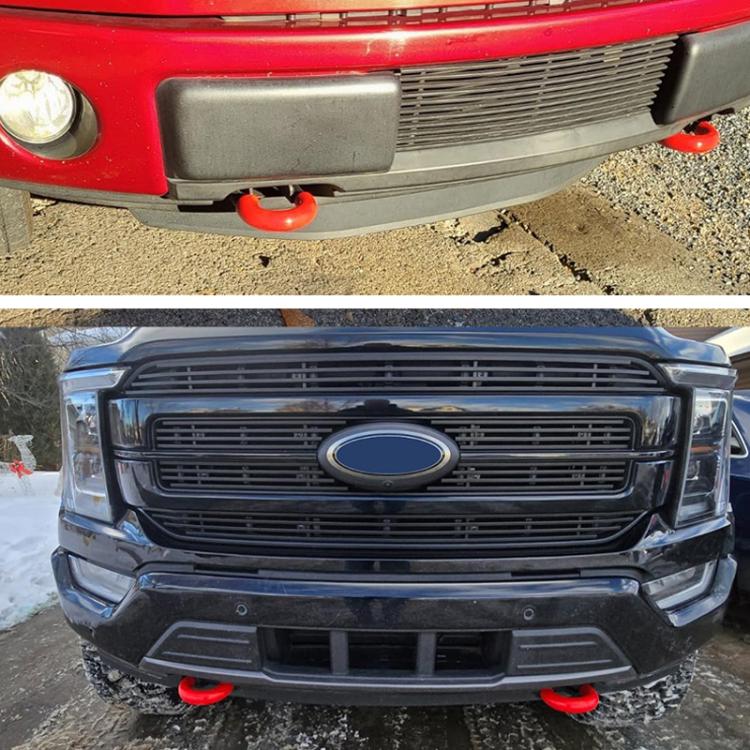 For Ford/Toyota Trailer Hitch Protection Ccover(Red) - Towing Bars by PMC TechLife | Online Shopping South Africa | PMC TechLife | Buy Now Pay Later Mobicred