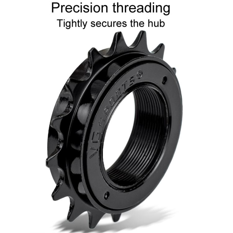 VG SPORTS Stroller Scooter Bicycle Single Speed Flywheel, Style: 16T Black - free shipping - PMc TechLife - Order now!