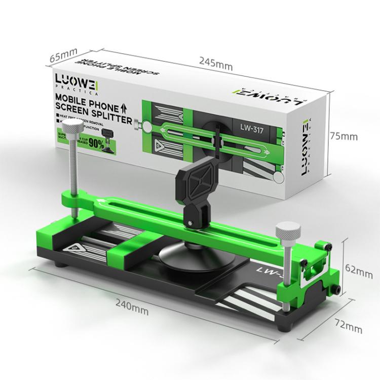 LUOWEI LW-317 Heat-free Screen Repair Assembly Separation Suction Cup Removal Removal Screen Camera Fixture - free shipping - PMc TechLife - Order now!