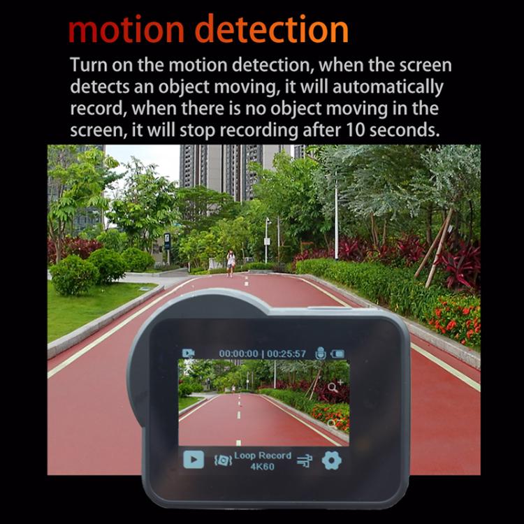 VIRAN V10 5K WiFi 2.0-Inch IPS Screen IP68 Waterproof Six-Axis Anti-Shake Sports Camera(Black) - free shipping - PMC TechLife - Order now!