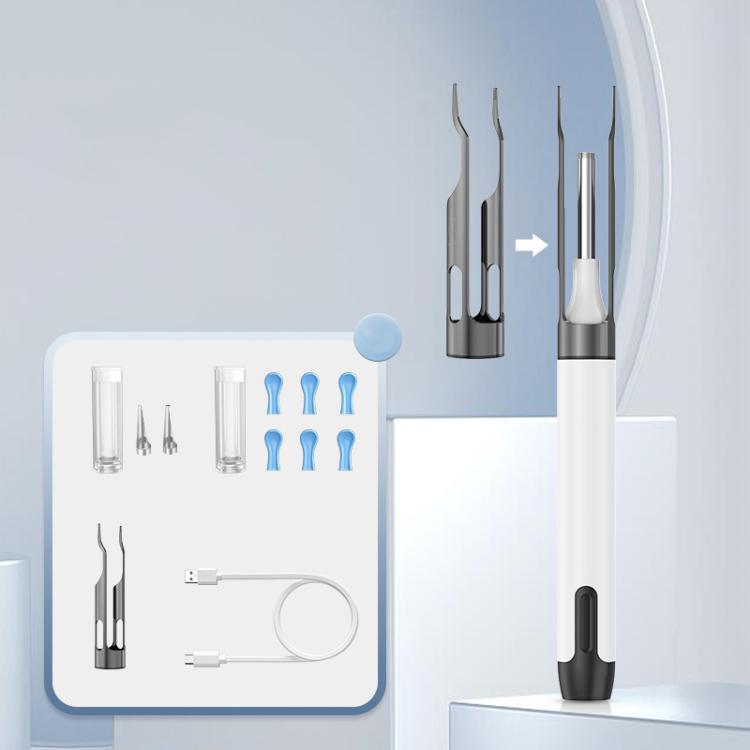 P5 Smart WIFI Connection Visible 10 Million Pixel HD Detachable Ear Spoon With APP(Black) - free shipping - PMC TechLife - Order now!