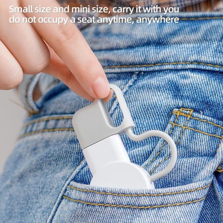 For Apple Watch 1/2/3/4/5/6/7/8/9/10/SE Magnetic Wireless Charger Mini Portable Smart Charger(Black) - Charger / Holder by PMC TechLife | Online Shopping South Africa | PMC TechLife | Buy Now Pay Later Mobicred