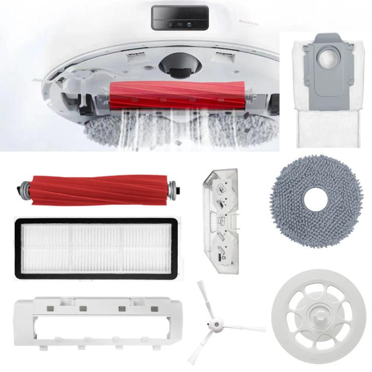 2pcs Rags For Roborock P10 Sweeping Robot Vacuum Cleaner Accessories Replacement Parts - For Roborock Accessories by PMc TechLife | Online Shopping South Africa | PMc TechLife | Buy Now Pay Later Mobicred