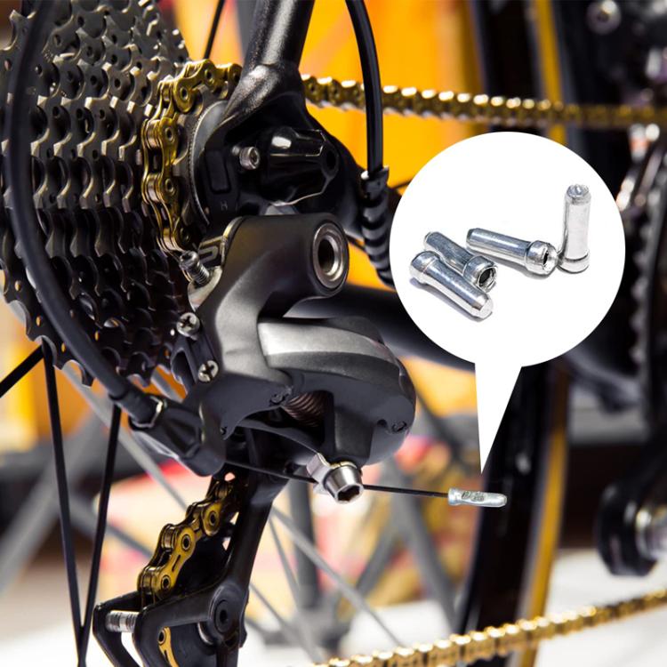 100pcs ZTTO Aluminum Bicycle Brake Shifter Bobbin Caps Mountain Bike Cable Tail Cap - free shipping - PMc TechLife - Order now!
