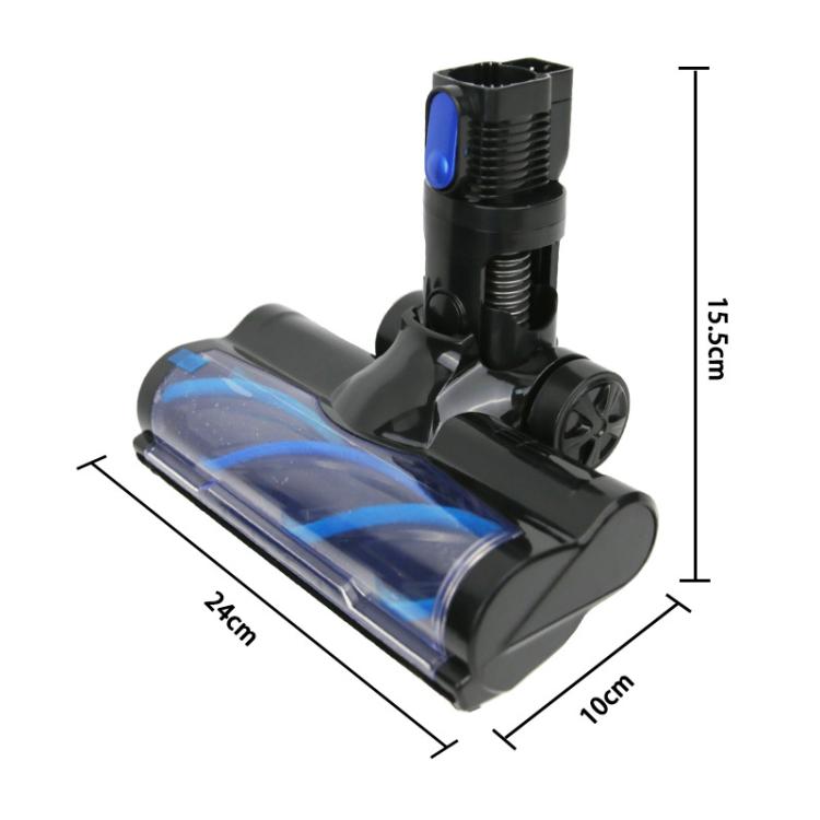 For INSE Vacuum Cleaner Head Brush Soft Roller Suction Head Accessories(Black) - Other Accessories by PMc TechLife | Online Shopping South Africa | PMc TechLife | Buy Now Pay Later Mobicred