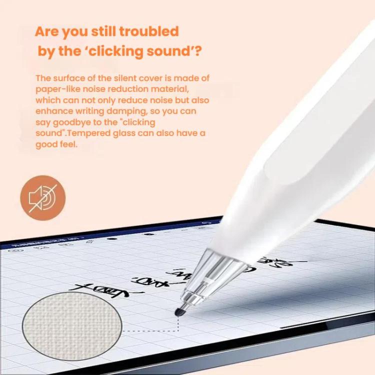 For Xiaomi Smart Pen 2nd Gen Replacement Tip Damped Needle-tip Pen Nib With 2 Circles Pen Tip Cap White - Pencil Accessories by PMc TechLife | Online Shopping South Africa | PMc TechLife | Buy Now Pay Later Mobicred