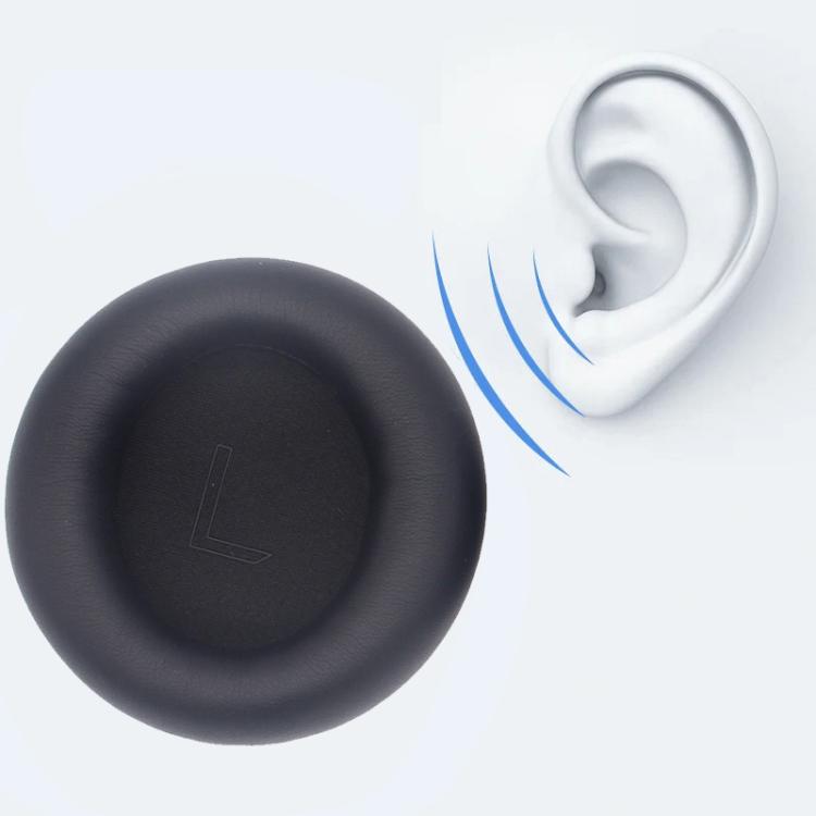 For Alienware AW920H 1pair Headphones Leather Cover Sponge Cover Earmuffs(Black) - Earmuff & Pad by PMc TechLife | Online Shopping South Africa | PMc TechLife | Buy Now Pay Later Mobicred