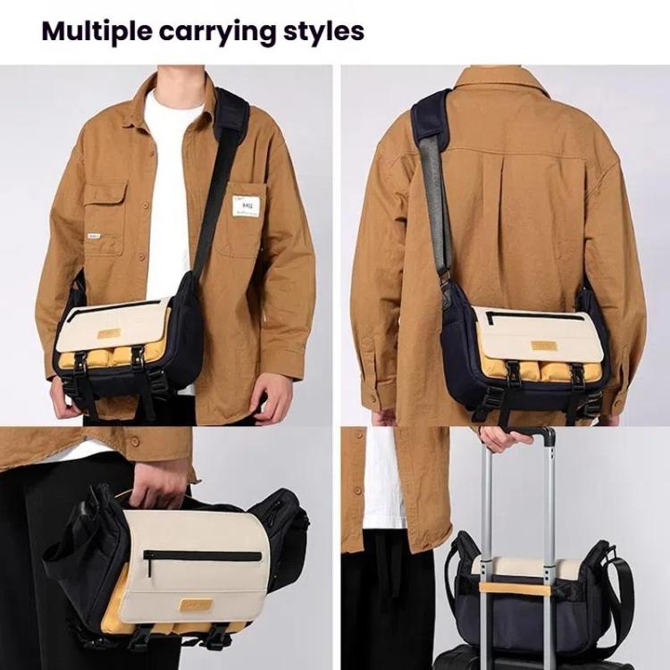 Cwatcun D191 Large Shoulder Camera Bag Waterproof Crossbody Microsingle DSLR Camera Messenger Bag - free shipping - PMC TechLife - Order now!