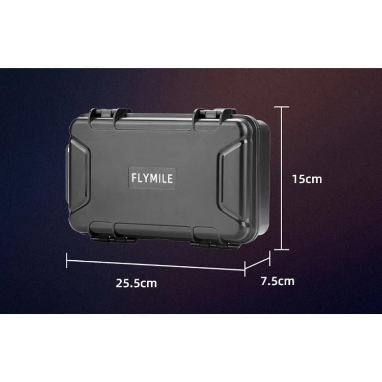 For Insta360 X5 Camera Flymile Portable Protective Hard Case Waterproof Shockproof Travel Carrying Storage Box(Black) - free shipping - PMC TechLife - Order now!