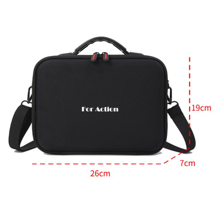 Carrying Case For DJI Action 5 Pro /Action 4 / Action 3 All-in-One Kit Durable Shoulder & Hand Carry Bag(Fluorescent Green) - free shipping - PMC TechLife - Order now!