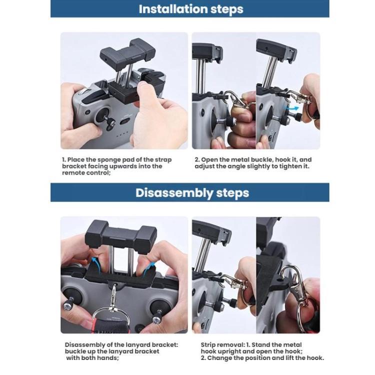 For DJI MINI 4 PRO/Mavic 3/AIR 3/NEO BRDRC Remote Control Widened Lanyard(Red Edge) - free shipping - PMC TechLife - Order now!