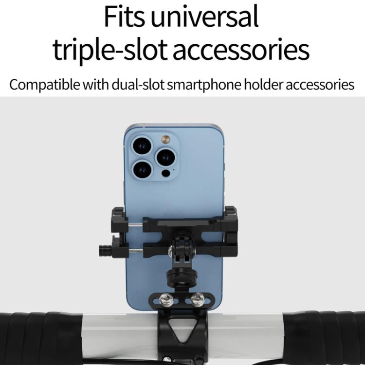 3 Card 360 Degree Damping Rotation Adjustment Bicycle Stem Camera Mount Cycling Front Light Bracket For Shooting - free shipping - PMC TechLife - Order now!