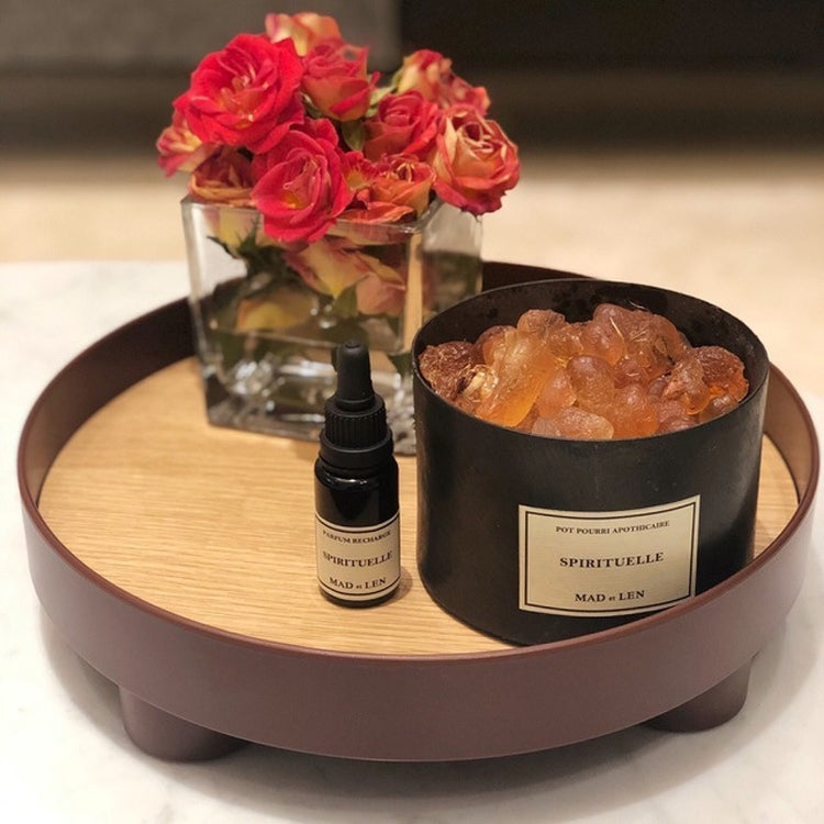 Multifunctional Storage Fruit Tray Cup Perfume Debris Desktop Decoration Plate Tray(Gray) - free shipping - PMc TechLife - Order now!