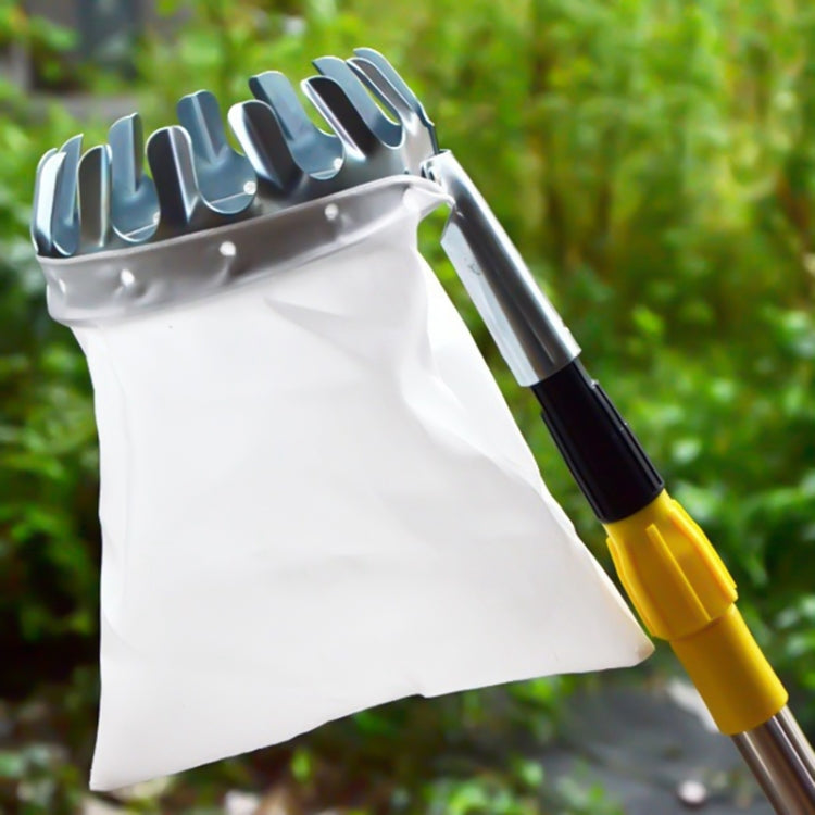 Metal Fruit Picker Convenient Fabric Orchard Gardening Apple Peach High Tree Picking Tools - free shipping - PMC TechLife - Order now!