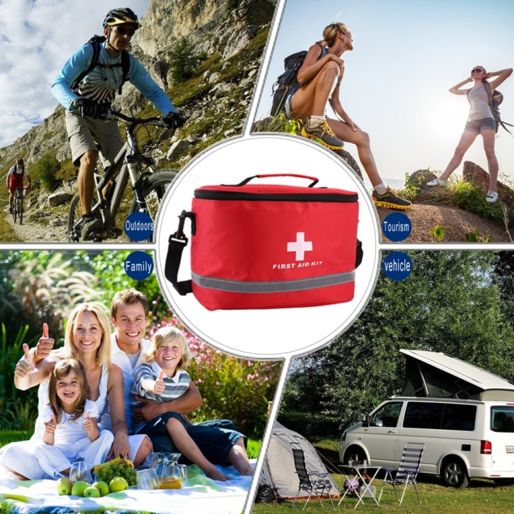Outdoor First Aid Kit Sports Camping Bag Home Emergency Survival Package(Red) - free shipping - PMC TechLife - Order now!