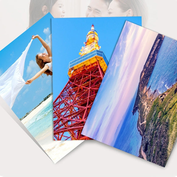 100 PCS 6 Inch Inkjet Printing Paper Photo Paper Color Single-Sided Coated Printing Highlight Waterproof Luminous Paper - Art Supplies by PMC TechLife | Online Shopping South Africa | PMC TechLife