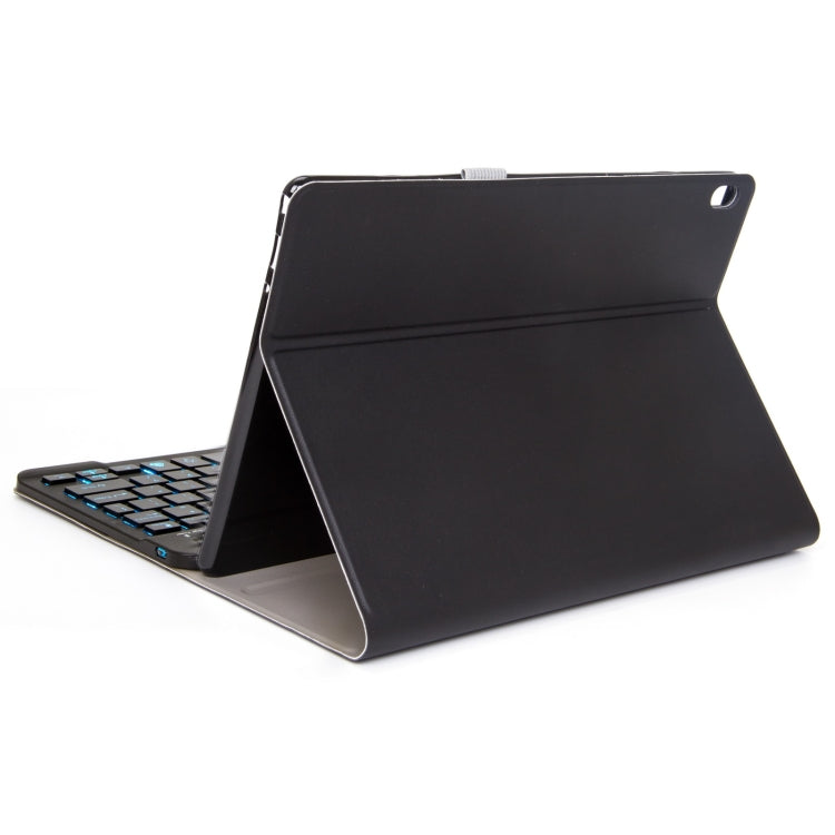 DY-P10 2 in 1 Removable Bluetooth Keyboard + Protective Leather Tablet Case with Holder for Lenovo Tab P10 10.1 inch(Black) - Lenovo Keyboard by PMC TechLife | Online Shopping South Africa | PMC TechLife