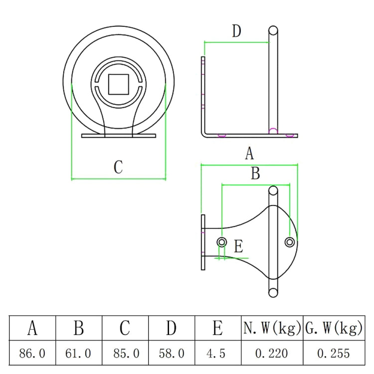 304 Stainless Steel Yacht Water Cup Holder - Marine Accessories & Parts by PMC TechLife | Online Shopping South Africa | PMC TechLife | Buy Now Pay Later Mobicred