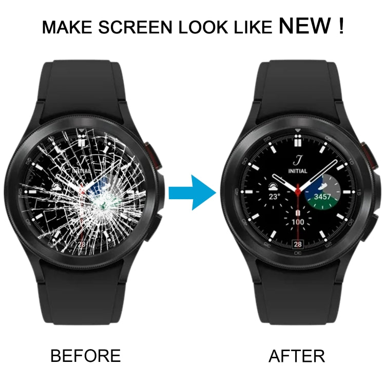 Original LCD Screen Digitizer Full Assembly with Frame for Samsung Galaxy Watch4 Classic 46mm SM-R890/R895 (Silver) - free shipping - PMc TechLife - Order now!