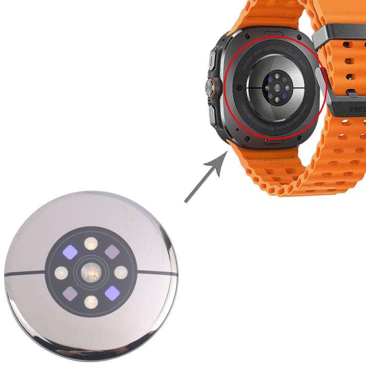 For Samsung Galaxy Watch Ultra SM-L705 Original Glass Back Cover with Heart Rate - free shipping - PMc TechLife - Order now!