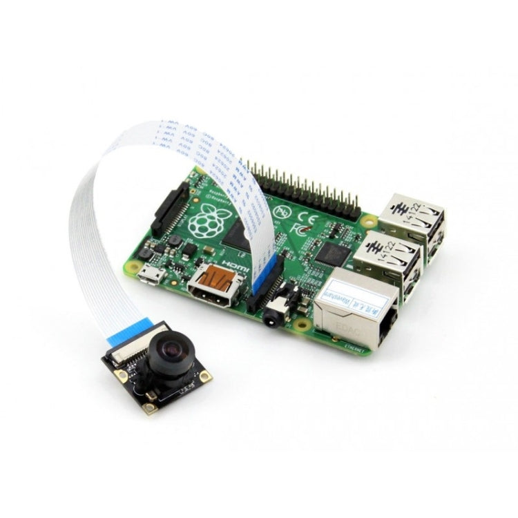 Waveshare RPi Camera (G) Module, Wide Field of View Fisheye Lens - Modules Expansions Accessories by Waveshare | Online Shopping South Africa | PMC TechLife | Buy Now Pay Later Mobicred
