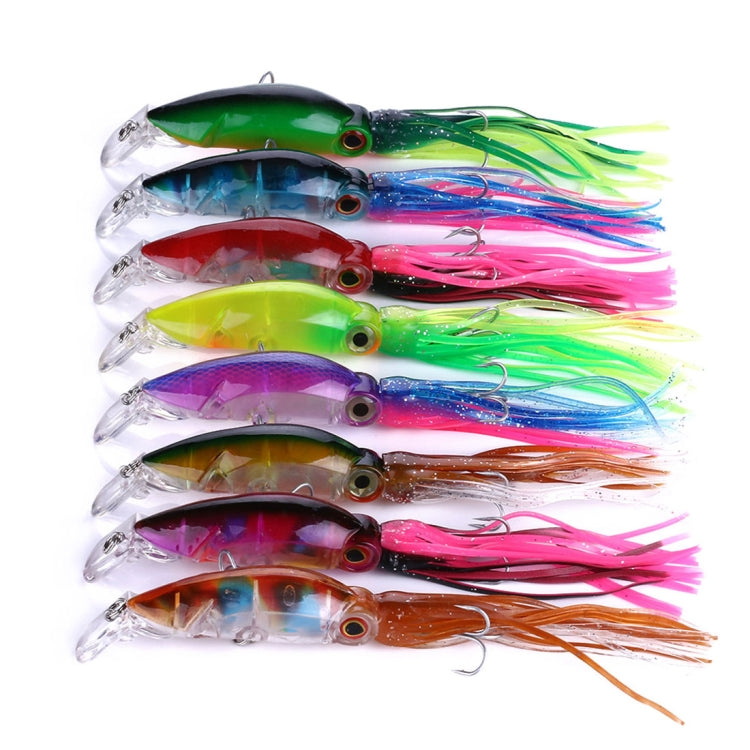 HENGJIA JIZ002 10cm/16.6g 8 PCS Big Octopus Squid Shaped Hard Baits Long Shot Fishing Lures Tackle Baits Fit Sea Fishing and Freshwater Fishing,Boxed - Fishing Lures by HENGJIA | Online Shopping South Africa | PMC TechLife | Buy Now Pay Later Mobicred