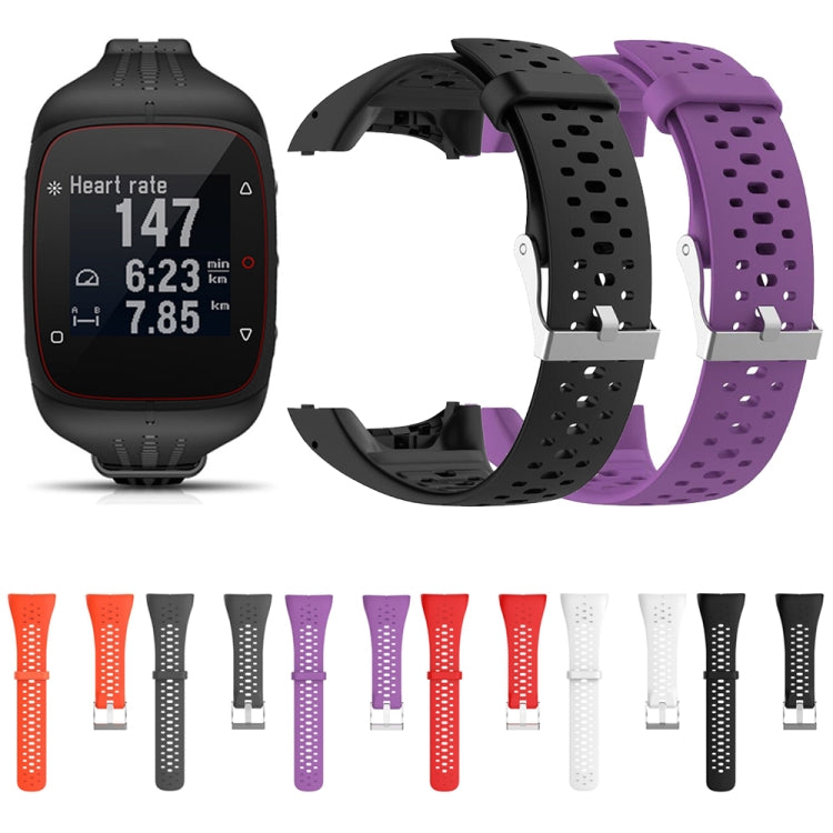Silicone Sport Watch Band for POLAR M400 / M430(Grey) - by PMC TechLife | Online Shopping South Africa | PMC TechLife | Buy Now Pay Later Mobicred