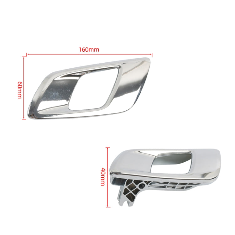 A8558 1 Pair For Ford Ranger 2012-2019 Car Door Inside Handle 68004828AA+68004829AA - Door Handles by PMC TechLife | Online Shopping South Africa | PMC TechLife | Buy Now Pay Later Mobicred
