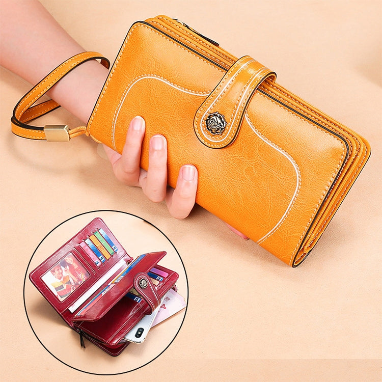 3555 Large Capacity Long Multi-function Anti-magnetic RFID Wallet Clutch for Ladies with Card Slots (Black) - free shipping - PMC TechLife - Order now!