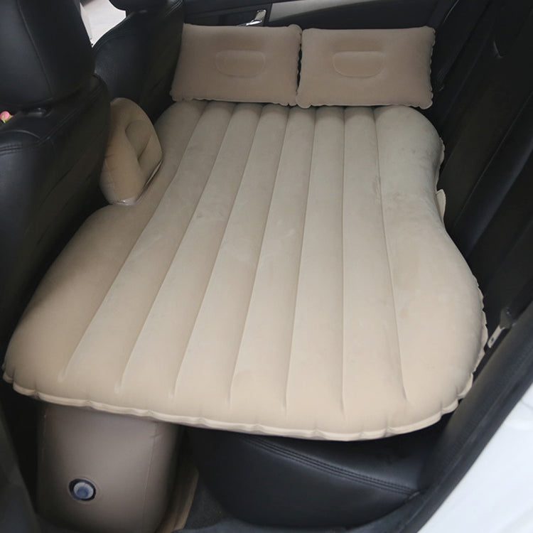 Car Travel Inflatable Mattress Air Bed Camping Universal SUV Back Seat Couch With Protection Air Cushion(Khaki) - Seat Accessories by PMC TechLife | Online Shopping South Africa | PMC TechLife