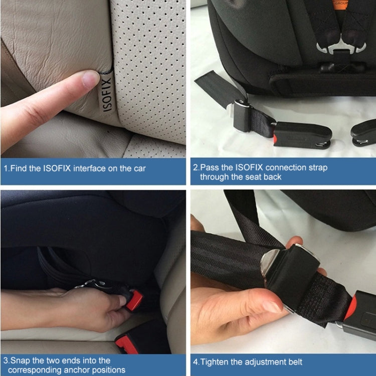 Car Kids Safety Seat Fixing Belt Children ISOFIX Interface Soft Connection Belt - Seat Accessories by PMC TechLife | Online Shopping South Africa | PMC TechLife
