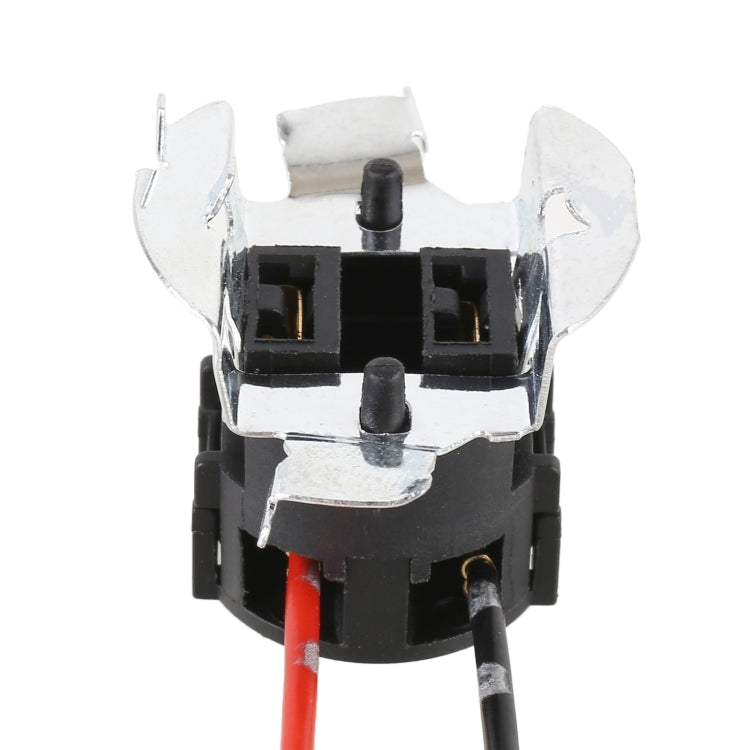 1 Pair TK-305 H7 Halogen Lamp Socket Car Bulb Holder Base with Cable - Wires by PMC TechLife | Online Shopping South Africa | PMC TechLife
