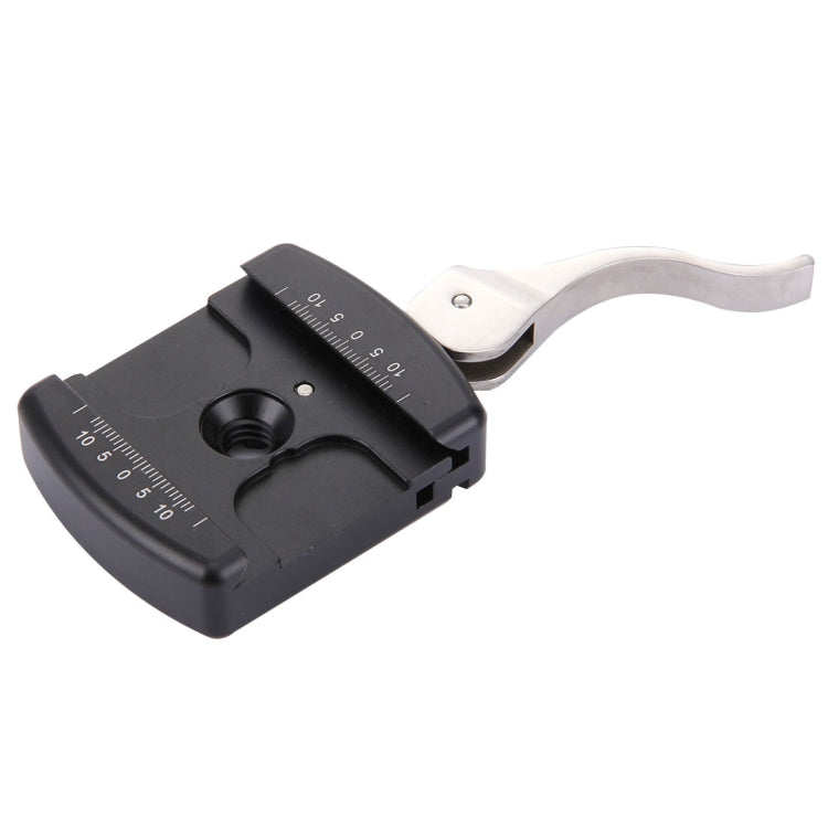 Fittest JZ-50LR Aluminium Alloy 50mm Lever Release Clamp Compatible for RRS - Quick Release Plate by FITTEST | Online Shopping South Africa | PMC TechLife | Buy Now Pay Later Mobicred