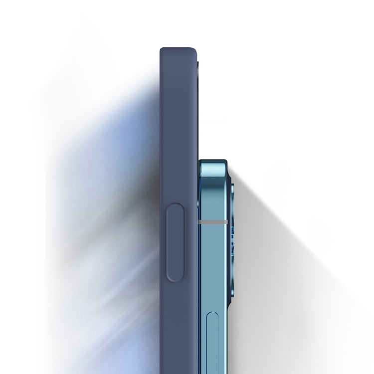 For Honor 10 Solid Color Imitation Liquid Silicone Straight Edge Dropproof Full Coverage Protective Case(Blue) - Honor Cases by PMC TechLife | Online Shopping South Africa | PMC TechLife | Buy Now Pay Later Mobicred