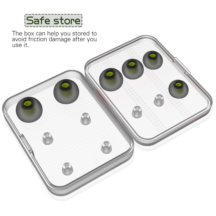 6 Pairs New Bee NB-M1 In-ear Silicone Ear Caps with Storage Box, Suitable for 5mm-7mm Earphone Plugs - Anti-dust & Ear Caps by New Bee | Online Shopping South Africa | PMC TechLife