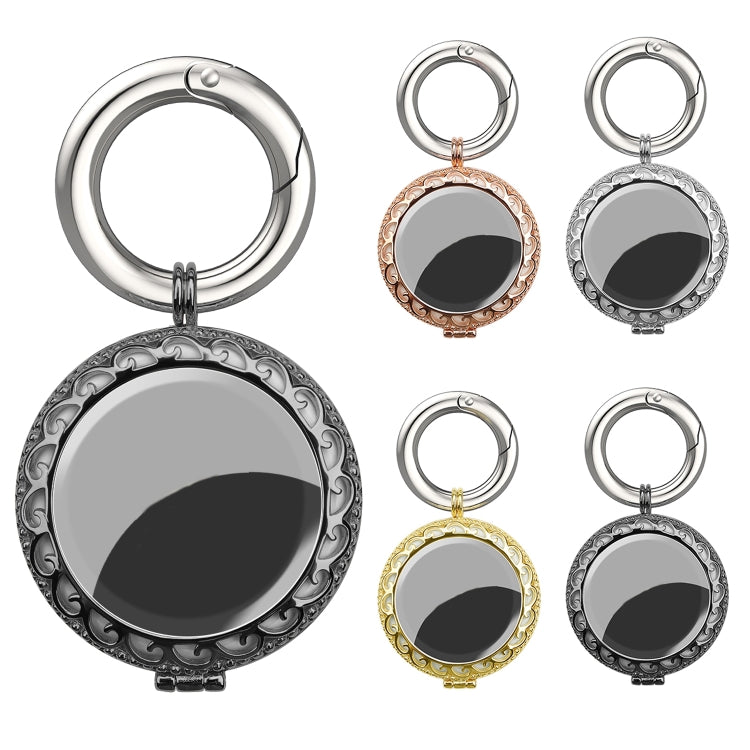 Copper Jewelry Style Shockproof Protective Cover Case with Keychain Hook Loop For AirTag(Gold) - free shipping - PMC TechLife - Order now!