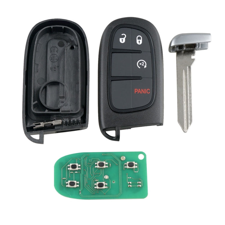 4-button Car Remote Control Key GQ4-54T ID46 Chip 433MHZ for Dodge RAM - Remote Car Key by PMC TechLife | Online Shopping South Africa | PMC TechLife