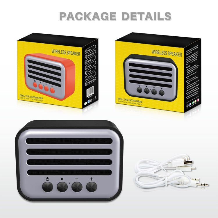 New Rixing NR-102 Mini TWS Bluetooth Speaker(Red) - free shipping - PMC TechLife - Order now!