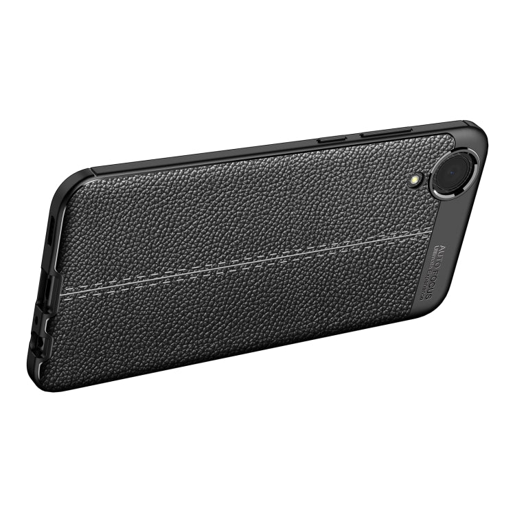 For Samsung Galaxy A03 Core Litchi Texture TPU Shockproof Phone Case(Black) - free shipping - PMC TechLife - Order now!