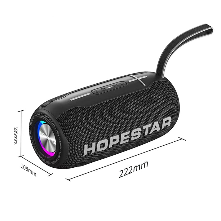 HOPESTAR H49 RGB Light TWS Waterproof Wireless Bluetooth Speaker(Grey) - free shipping - PMC TechLife - Order now!
