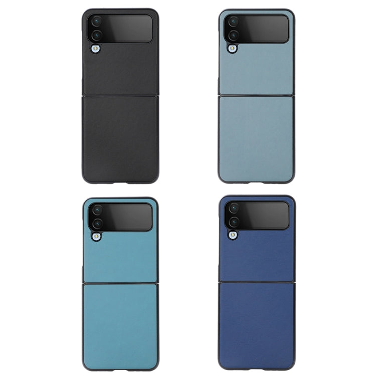 For Samsung Galaxy Z Flip4 Arashi Texture PU Phone Case(Black) - Galaxy Z Flip4 5G Cases by PMC TechLife | Online Shopping South Africa | PMC TechLife | Buy Now Pay Later Mobicred