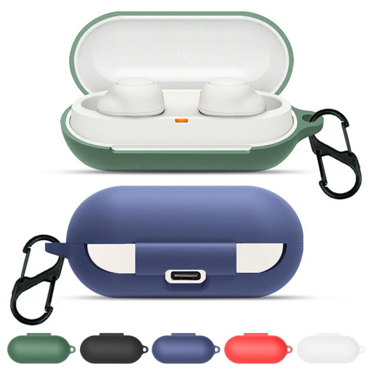 Bluetooth Earphone Silicone Case For Sony WF-C500(Black) - Sony Earphone Case by PMC TechLife | Online Shopping South Africa | PMC TechLife | Buy Now Pay Later Mobicred
